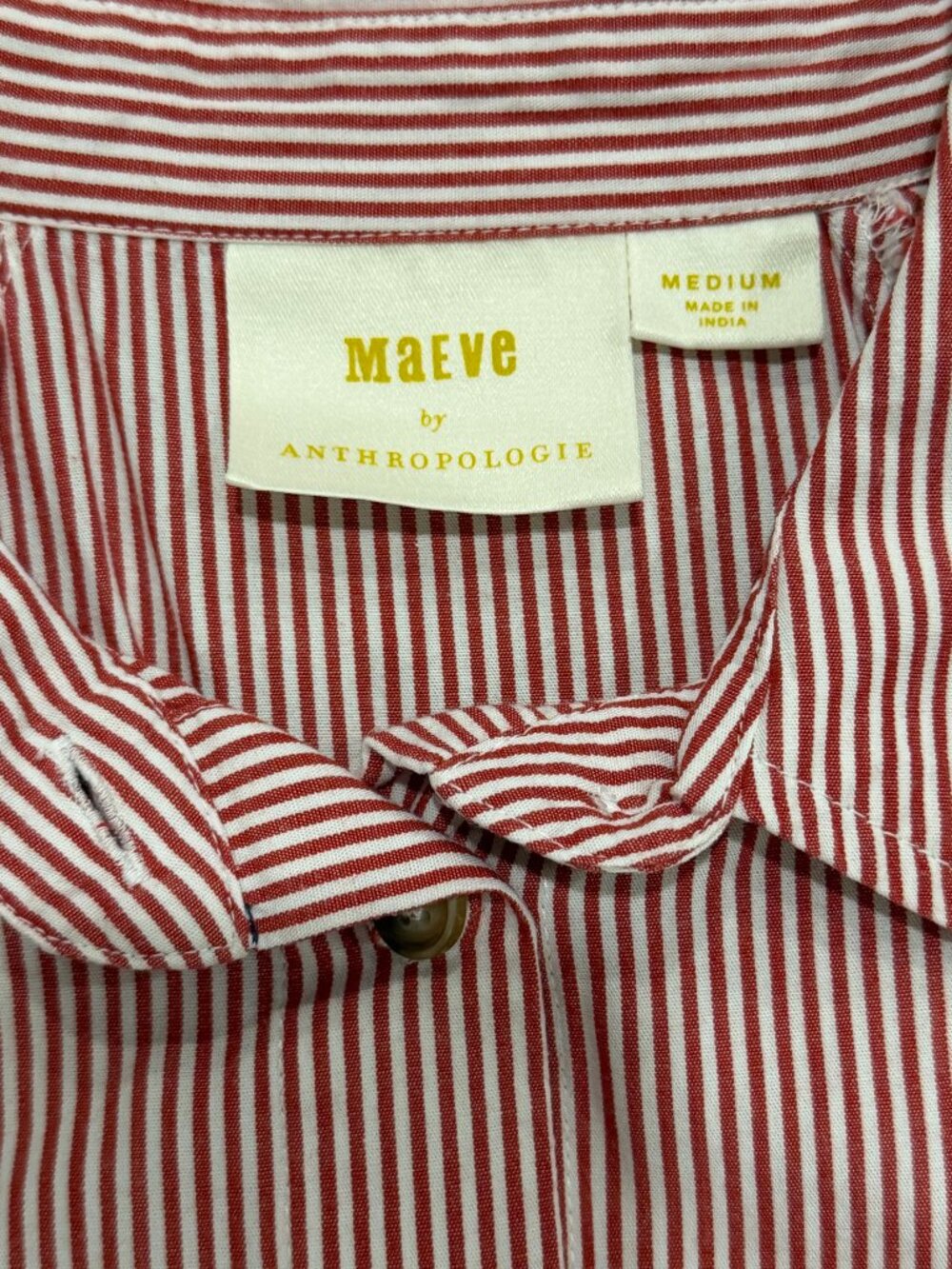 Anthropologie Zooey Bubble-Sleeve Blouse by Maeve - Picture 4 of 4